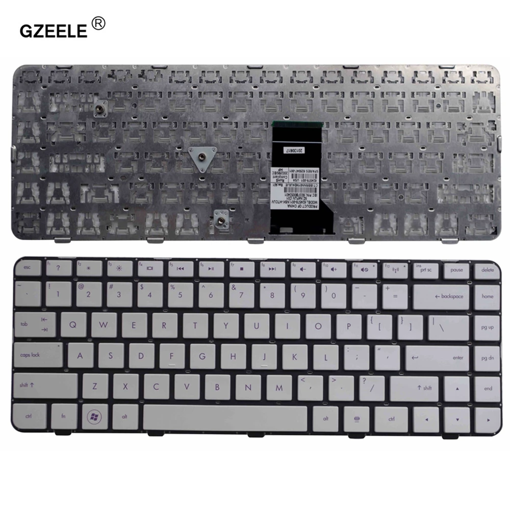 GZEELE Hot selling!Brand New Replacement English Laptop Keyboard for HP DM4 DM4-1000 DV5-2000 DM4-2000 US Layout no frame white
GZEELE Hot selling!Brand New Replacement English Laptop Keyboard for HP DM4 DM4-1000 DV5-2000 DM4-2000 US Layout no frame white