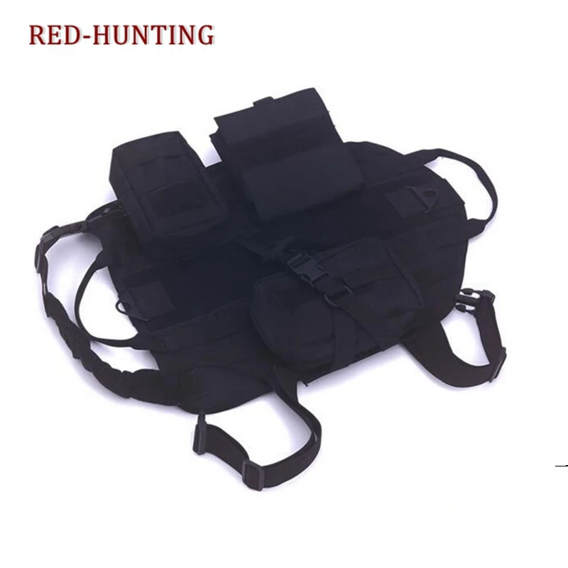 Tactical Dog Vest for Walking Hiking Hunting Military Waterproof MOLLE Training Harness for Service Dog
Tactical Dog Vest for Walking Hiking Hunting Military Waterproof MOLLE Training Harness for Service Dog