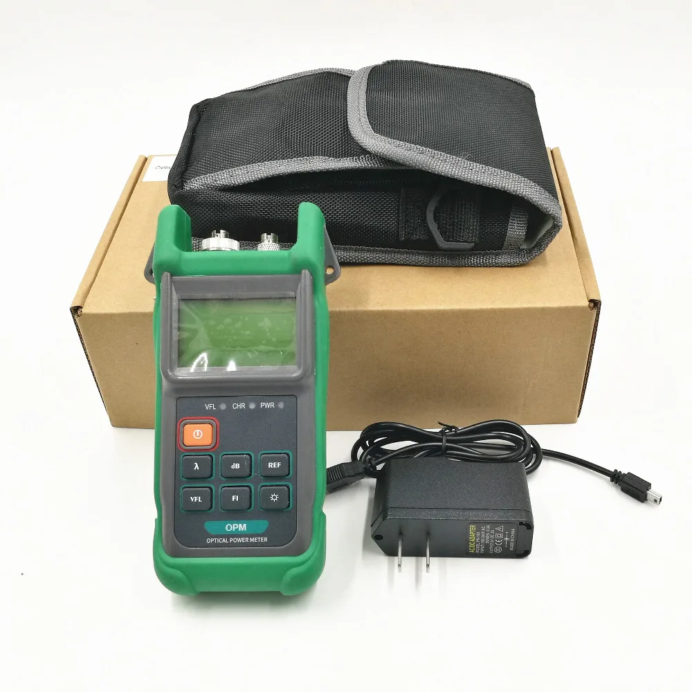 KPM-35V измеритель оптической мощности и визуальный источник света OPM & VFL 2 в 1 10 мВт тестер волоконно-оптического кабеля 6 длин волн
KPM-35V измеритель оптической мощности и визуальный источник света OPM & VFL 2 в 1 10 мВт тестер волоконно-оптического кабеля 6 длин волн