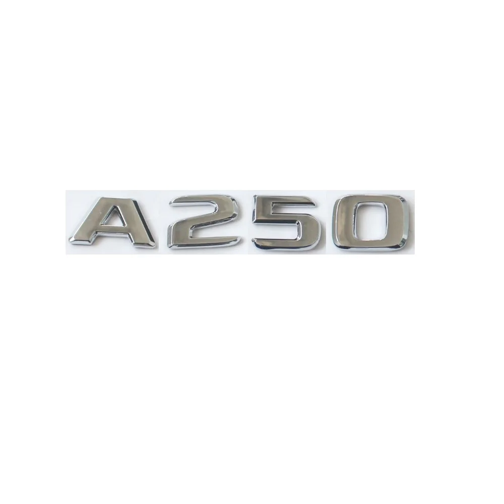 Flat Chrome ABS Rear Trunk Letters Badge Badges Emblem Emblems Sticker for Mercedes Benz A Class A250 W176 2017 2019
Flat Chrome ABS Rear Trunk Letters Badge Badges Emblem Emblems Sticker for Mercedes Benz A Class A250 W176 2017 2019