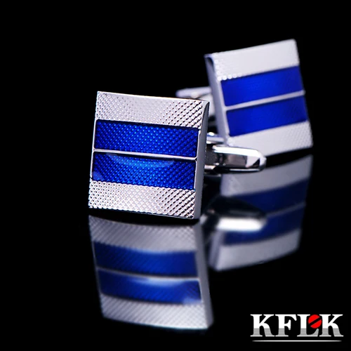 KFLK Luxury shirt cufflink for mens Gift Brand cuff button Cotton ginning Blue cuff link High Quality abotoaduras Jewelry
KFLK Luxury shirt cufflink for mens Gift Brand cuff button Cotton ginning Blue cuff link High Quality abotoaduras Jewelry