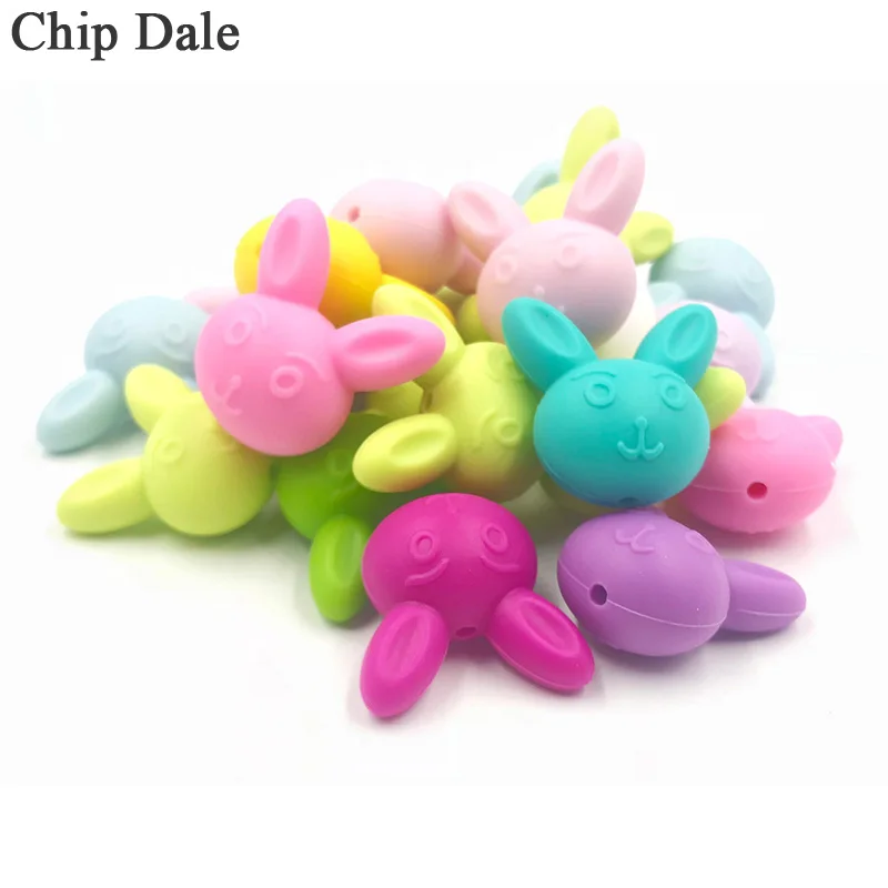 10Pcs Rabbit Silicone Teether Beads DIY Teething Necklace Bracelet Silicone Food Grade Non-toxic Silicone Toy Accessories
10Pcs Rabbit Silicone Teether Beads DIY Teething Necklace Bracelet Silicone Food Grade Non-toxic Silicone Toy Accessories
