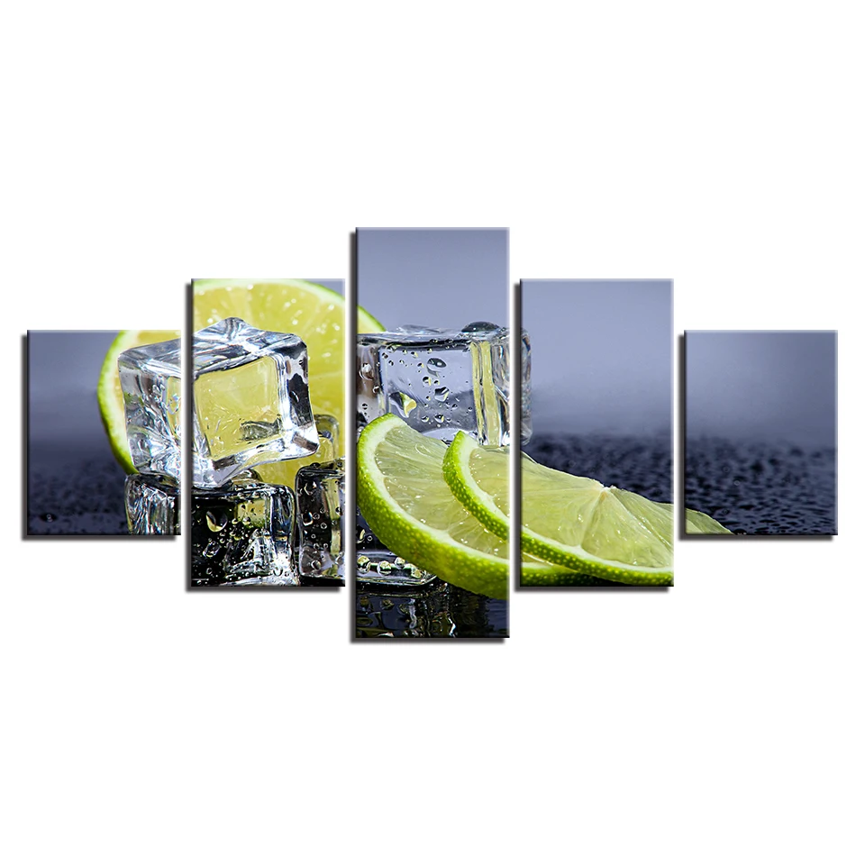 Embelish 5 Panels HD Print Canvas Paintings Lemon Ice Cube Wall Art Pictures For Kitchen Decor Modern Home Modular Poster Framed
Embelish 5 Panels HD Print Canvas Paintings Lemon Ice Cube Wall Art Pictures For Kitchen Decor Modern Home Modular Poster Framed