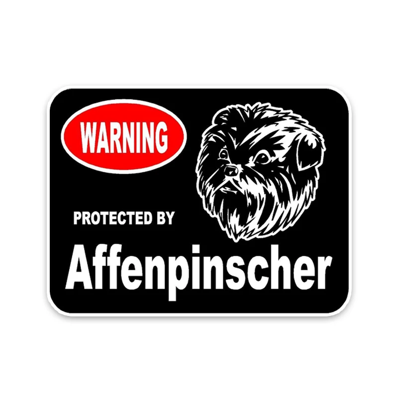 YJZT 15*11.3CM Protected By Affenpinscher PVC Car Sticker Decoration Graphic C1-4153
YJZT 15*11.3CM Protected By Affenpinscher PVC Car Sticker Decoration Graphic C1-4153