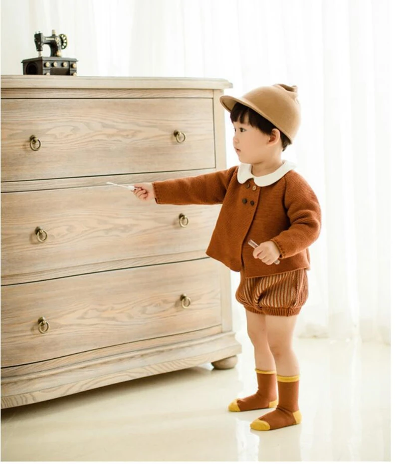 Newborn Baby Clothes Set Spring Knitted Baby Sweater Cardigans + Pants 100% Cotton Infant Toddler Clothing Set Girl Boy Sweater
Newborn Baby Clothes Set Spring Knitted Baby Sweater Cardigans + Pants 100% Cotton Infant Toddler Clothing Set Girl Boy Sweater
