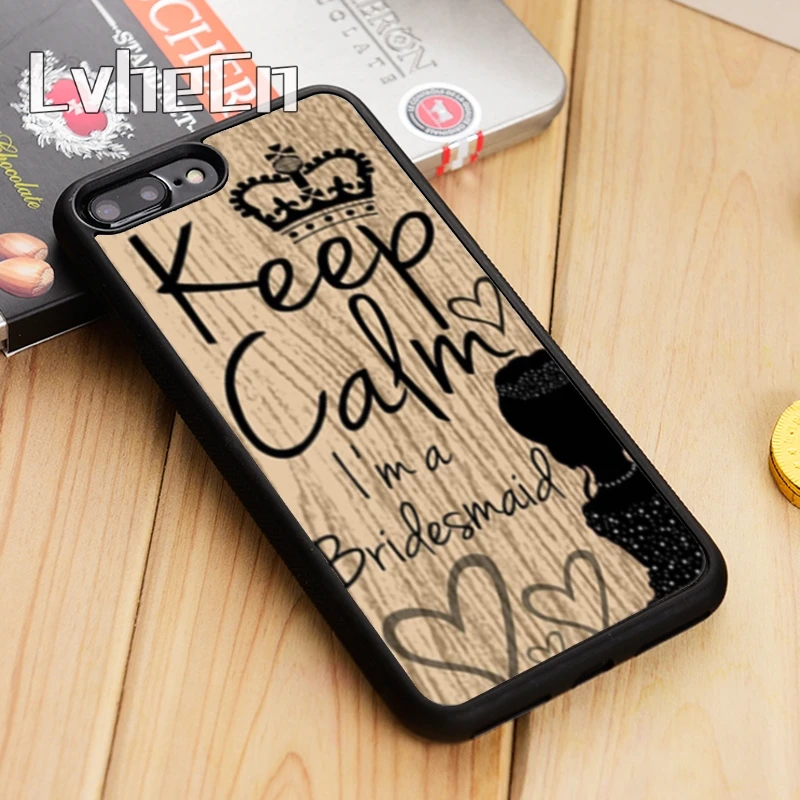 Чехол для телефона LvheCn Keep Calm i m доктор медсестра шеф повар Невеста iPhone 5 6s 7 8 plus 11 12