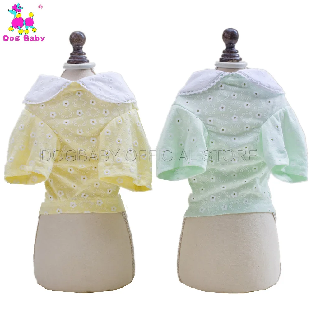 DOGBABY Dog T-shirt Letter Pattern Summer Cotton Clothing For Small Dogs Yorkshire Green Yellow Color Pet Costume Size S-XXL
DOGBABY Dog T-shirt Letter Pattern Summer Cotton Clothing For Small Dogs Yorkshire Green Yellow Color Pet Costume Size S-XXL