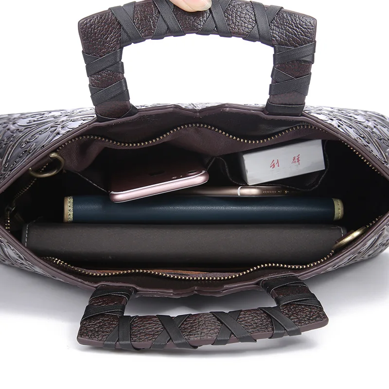 2019 Luxury Brand Designer Women Bags Vintage Female Genuine Leather Handbags Messenger Shoulder Bags Top-Handle Bags Tote Hobos
2019 Luxury Brand Designer Women Bags Vintage Female Genuine Leather Handbags Messenger Shoulder Bags Top-Handle Bags Tote Hobos