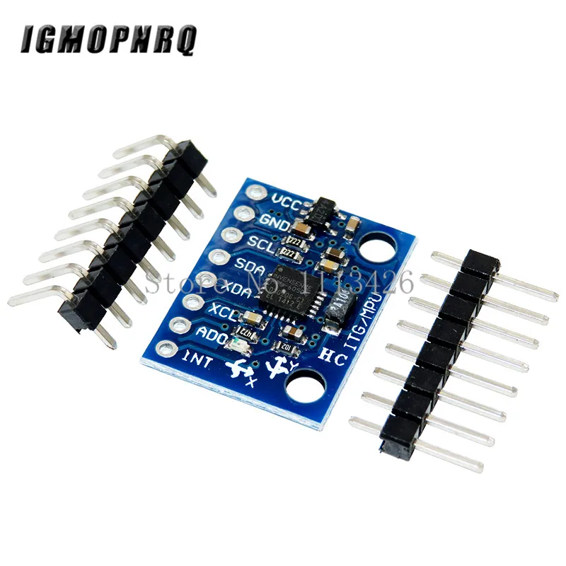 10PCS/Lots Standard I2C GY-521 MPU-6050 MPU6050 Module 3 Axis Analog Gyro Sensors + 3 Axis Accelerometer Module
10PCS/Lots Standard I2C GY-521 MPU-6050 MPU6050 Module 3 Axis Analog Gyro Sensors + 3 Axis Accelerometer Module