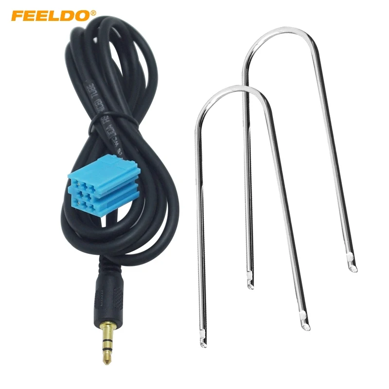 FEELDO 1Set Car 3.5mm Stereo Audio Aux Input Cable Adapter With Key Tools For VW Golf Passat B5 Bora Polo Blaupunkt #HQ5767
FEELDO 1Set Car 3.5mm Stereo Audio Aux Input Cable Adapter With Key Tools For VW Golf Passat B5 Bora Polo Blaupunkt #HQ5767
