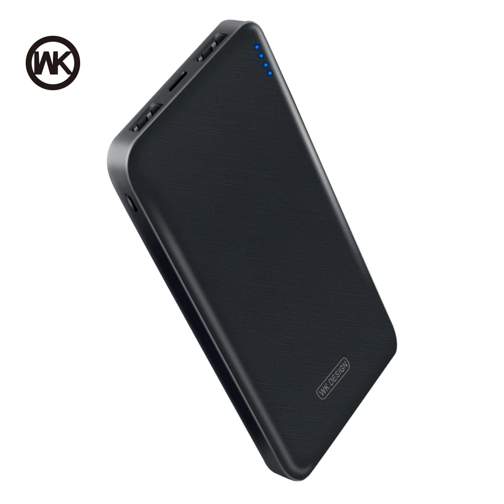 Внешний мини аккумулятор WK на 10000 мА · ч для Xiaomi внешний блок питания iPhone