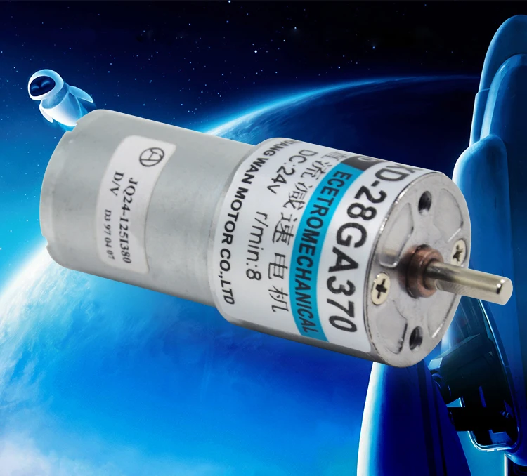 DC12V / 24V 3W 28GA370 miniature DC geared motor, all-metal gears, machinery and equipment / Power Tools / DIY Accessories motor
DC12V / 24V 3W 28GA370 miniature DC geared motor, all-metal gears, machinery and equipment / Power Tools / DIY Accessories motor