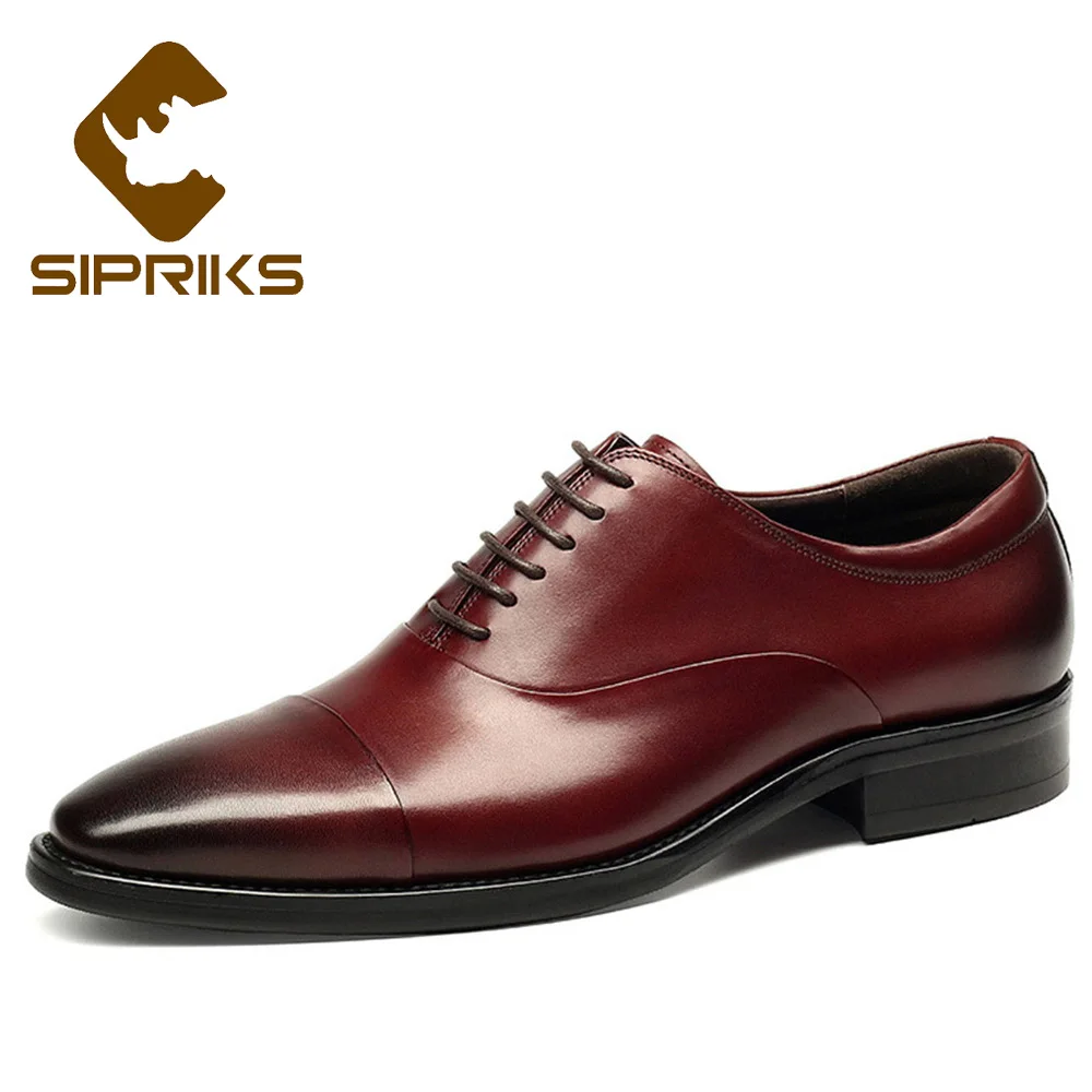 Sipriks Classic Mens Church Shoes Cap Toe Oxfords Black Office Burgundy Dress Shoes Rubber Sole Boss Leather Gents Suits Shoes
Sipriks Classic Mens Church Shoes Cap Toe Oxfords Black Office Burgundy Dress Shoes Rubber Sole Boss Leather Gents Suits Shoes