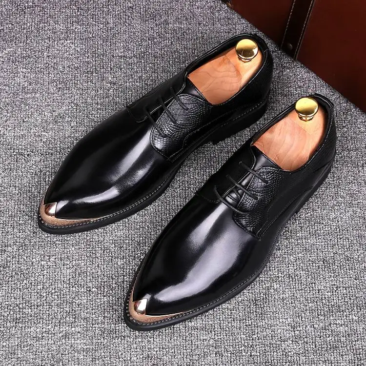 ERRFC Hot Selling Men Black Wedding Shoes Fashion Pointed Toe Charm PU Leather Shoes Designer Leisure Shoes Man Red Brush Color
ERRFC Hot Selling Men Black Wedding Shoes Fashion Pointed Toe Charm PU Leather Shoes Designer Leisure Shoes Man Red Brush Color