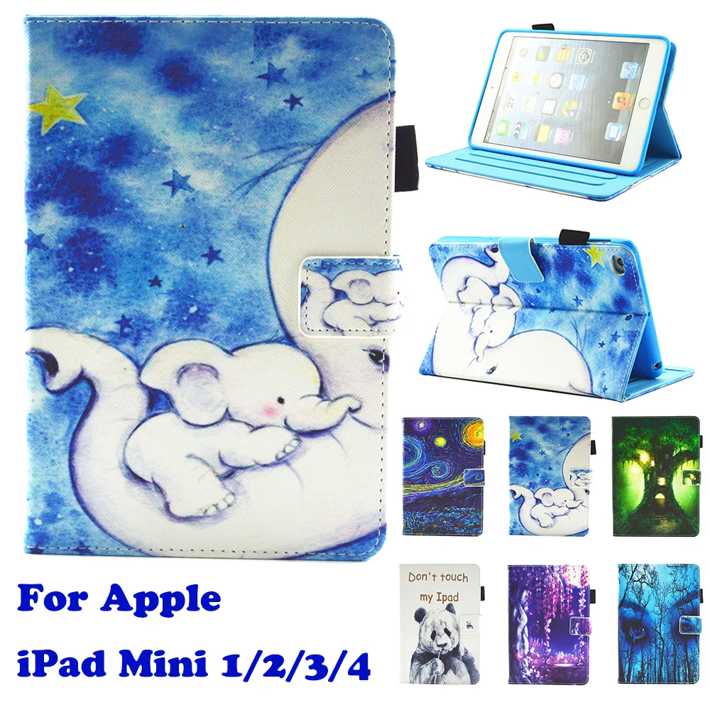 Fashion Sky Elephant Panda Pattern Stand Pu Leather Fundas Case For Apple iPad Mini 1/2/3/4 Mini 4 Tablet Cover Cases Coque
Fashion Sky Elephant Panda Pattern Stand Pu Leather Fundas Case For Apple iPad Mini 1/2/3/4 Mini 4 Tablet Cover Cases Coque