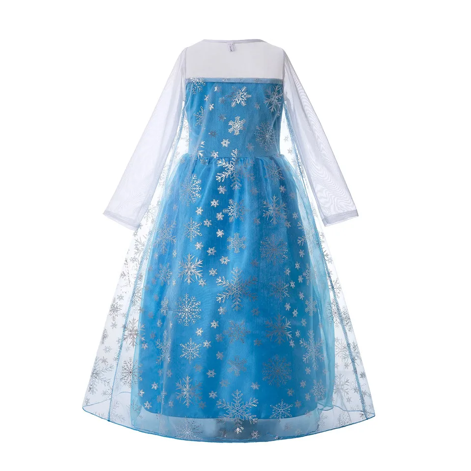 Pettigirl Girl Princess Snow Queen Dress Fancy Cosplay Party Costumes For Halloween Costume G-MBGD0010-1205 | Детская одежда и
