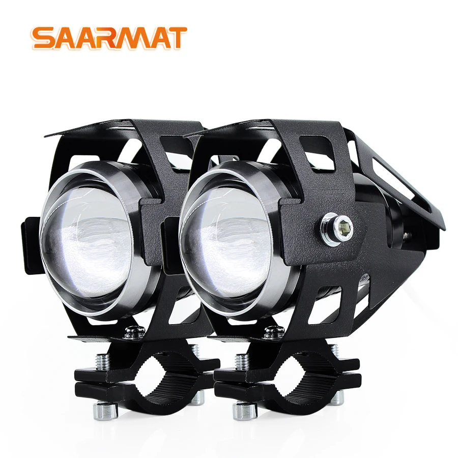 2 Pcs U5 125W Motorcycle headlights auxiliary lamp motorbike spotlights accessories motor DRL Fog spot headlight lamp 12V 6000K
2 Pcs U5 125W Motorcycle headlights auxiliary lamp motorbike spotlights accessories motor DRL Fog spot headlight lamp 12V 6000K