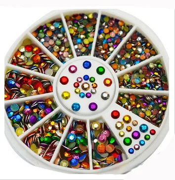 2 Styles 2mm/3mm mixed Color Metallic Rivets Plating Bright 3D Nail Art Decoration Studs Charms Sticker Wheel, #HUP02
2 Styles 2mm/3mm mixed Color Metallic Rivets Plating Bright 3D Nail Art Decoration Studs Charms Sticker Wheel, #HUP02