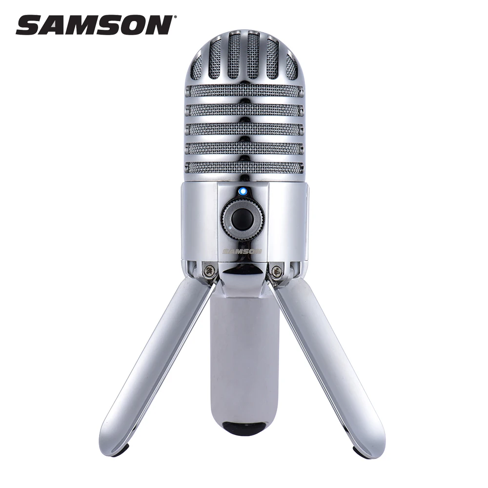 Фото Микрофон Samson Meteor Mic студийный Настольный конденсаторный микрофон для записи