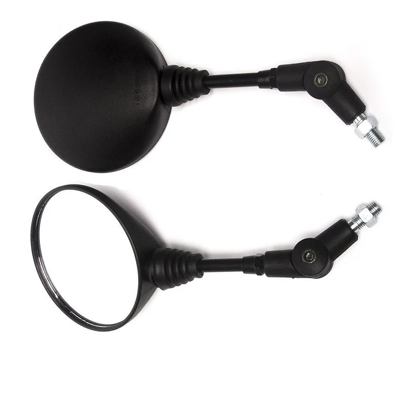 2 X 10mm Thread Black Shell Folding Round Motorcycle Rear View Mirrors Universal
2 X 10mm Thread Black Shell Folding Round Motorcycle Rear View Mirrors Universal