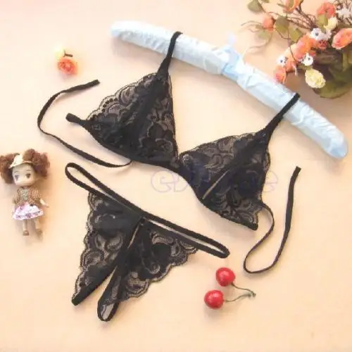New 1 Set Sexy Women's Lingerie Blossom Lace Bikini Bra T-back G-string Underwear
New 1 Set Sexy Women's Lingerie Blossom Lace Bikini Bra T-back G-string Underwear