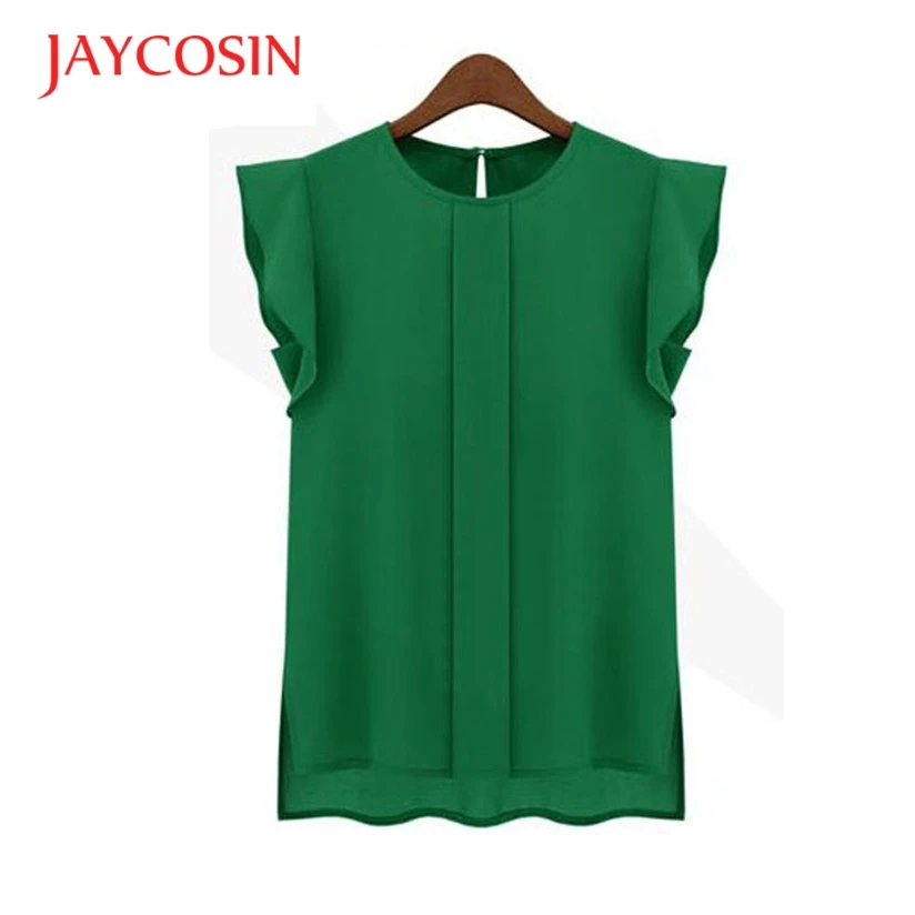 1 шт. женская шифоновая блузка с коротким рукавом тюльпаном|sleeve blouse|shirt topblouse shirt |