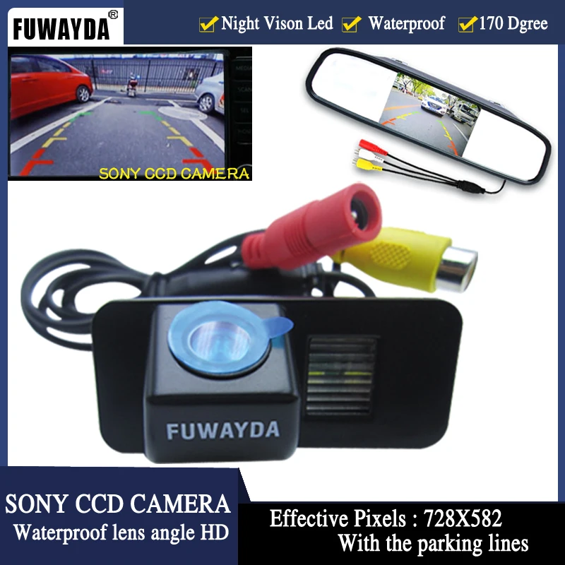 Проводная светодиодсветодиодный Водонепроницаемая камера FUWAYDA для автомобиля, HD, зеркальный монитор для автомобиля, камера для FORD MONDEO FIESTA ...
Проводная светодиодсветодиодный Водонепроницаемая камера FUWAYDA для автомобиля, HD, зеркальный монитор для автомобиля, камера для FORD MONDEO FIESTA ...