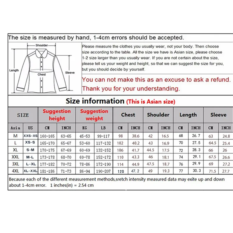 Nice New Jacket Men Pop Sale Quality Autumn Winter Warm Outwear Brand Coat Casual Design Solid Male Windbreak Jackets M-6XL
Nice New Jacket Men Pop Sale Quality Autumn Winter Warm Outwear Brand Coat Casual Design Solid Male Windbreak Jackets M-6XL