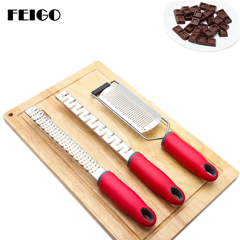 FEIGO 1Pcs Cheese Grater Stainless Steel Blade For Cheese Slicer Lemon Ginger Garlic Grater Chocolate Band Protective Cover F237
FEIGO 1Pcs Cheese Grater Stainless Steel Blade For Cheese Slicer Lemon Ginger Garlic Grater Chocolate Band Protective Cover F237