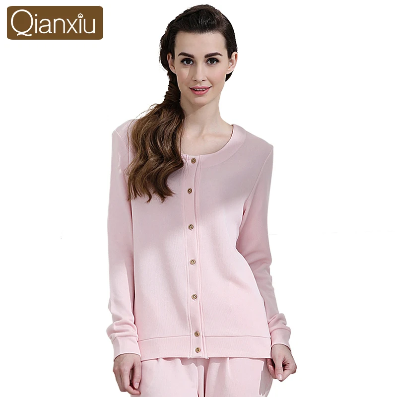 Winter Women Cotton Pajama Set Fashion cardigan Pajamas Long Sleeve Sleepwear Suit Casual Home Wear Fashion Sleepwear
Winter Women Cotton Pajama Set Fashion cardigan Pajamas Long Sleeve Sleepwear Suit Casual Home Wear Fashion Sleepwear