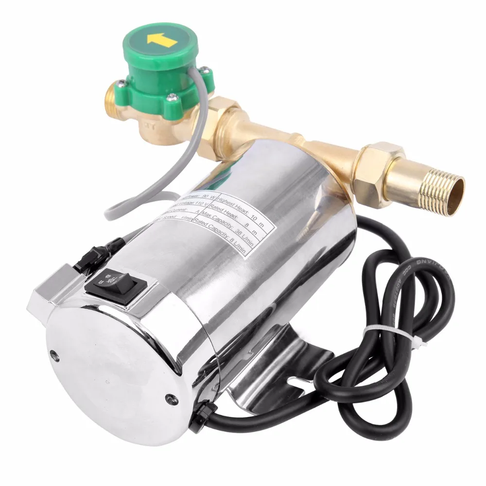 Yonntech 90W Electronic Automatic 110V Water Booster Pump Home Shower Washing Machine
Yonntech 90W Electronic Automatic 110V Water Booster Pump Home Shower Washing Machine