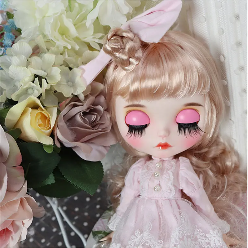 

ICY DBS Blyth Doll No.BL339 Blonde hair Carved lips Matte face Joint body 1/6 bjd ob24 anime girl