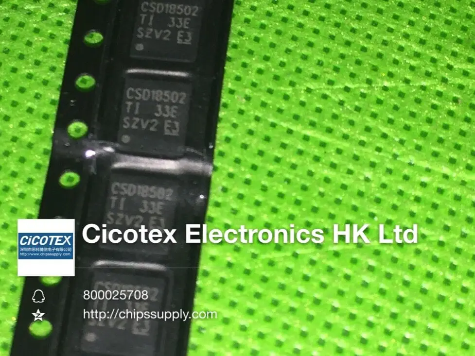 3 шт./лот CSD18502Q5BT VSON8 CSD18502 Q5BT CSD18502Q5B T 40 в N-Channel NexFET Power MOSFET N-CH 40 в 100A 8vson CSD18502Q5
3 шт./лот CSD18502Q5BT VSON8 CSD18502 Q5BT CSD18502Q5B T 40 в N-Channel NexFET Power MOSFET N-CH 40 в 100A 8vson CSD18502Q5