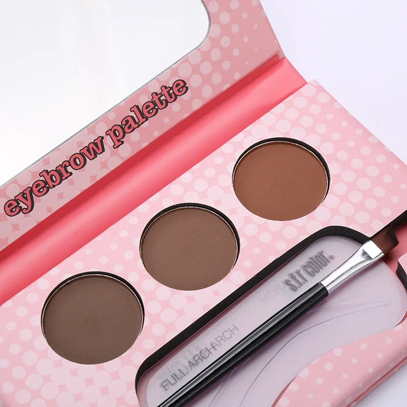 Professional Eye Brow Makeup 3 Color Eyebrow Powder + Eyebrow Wax Palette Contour Bronzer Shadow with Brush Cosmetics Kit
Professional Eye Brow Makeup 3 Color Eyebrow Powder + Eyebrow Wax Palette Contour Bronzer Shadow with Brush Cosmetics Kit