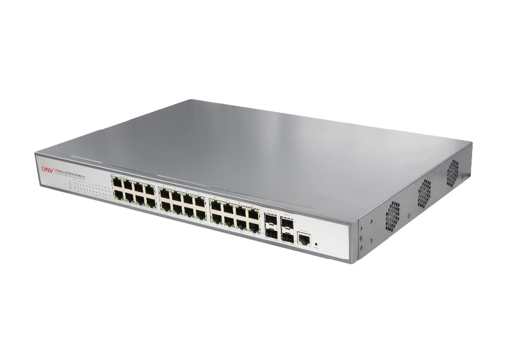 22*10/100/1000M RJ45 порты + 2 * TP/SFP комбинированные порта + 2 * гигабитных SFP порта
22*10/100/1000M RJ45 порты + 2 * TP/SFP комбинированные порта + 2 * гигабитных SFP порта