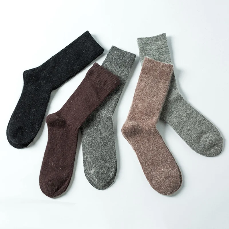 1pair Classic Men's Angora Wool Socks Autumn Winter Super Warm Pure Socks Comfortable Crew For Business Dress Long Socks KYY8213
1pair Classic Men's Angora Wool Socks Autumn Winter Super Warm Pure Socks Comfortable Crew For Business Dress Long Socks KYY8213