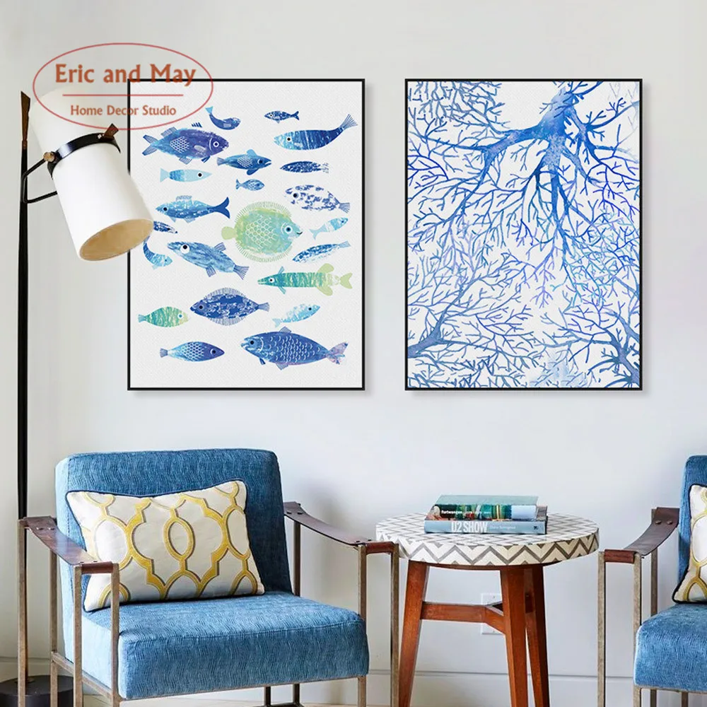 Nordic Fish And Tree Canvas Art Print Painting Poster, Wall Pictures for Home Decoration, Living Room Wall Decor No Frame
Nordic Fish And Tree Canvas Art Print Painting Poster, Wall Pictures for Home Decoration, Living Room Wall Decor No Frame