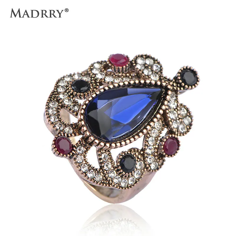 Turkish Vintage Jewelry Water Drop Rings For Women Wedding Finger Accessories Antique Gold Color Heart Shape Resin Anillos Aros
Turkish Vintage Jewelry Water Drop Rings For Women Wedding Finger Accessories Antique Gold Color Heart Shape Resin Anillos Aros