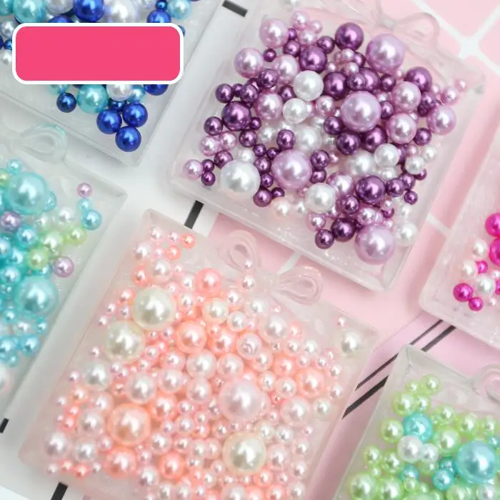120pcs Acrylic Imitation Pearls For Crafts Mix 2.5-8mm No Hole Art Pearl Beads Jewelry Making Pearls For Handicrafts Material
120pcs Acrylic Imitation Pearls For Crafts Mix 2.5-8mm No Hole Art Pearl Beads Jewelry Making Pearls For Handicrafts Material