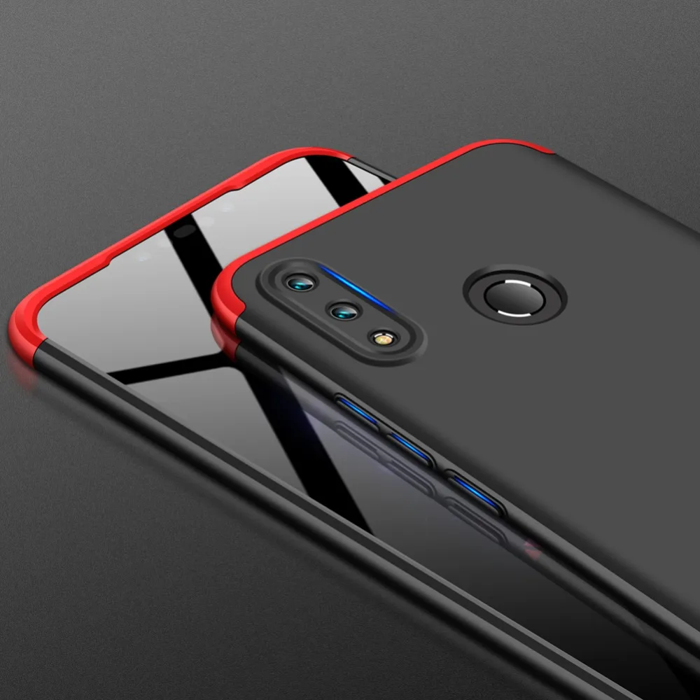 Чехол-накладка GKK для Huawei P Smart Plus Nova 3 в 1 жесткий матовый | Мобильные телефоны и