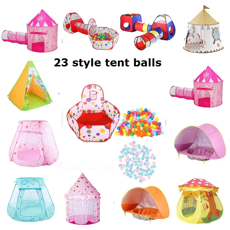 Фото Портативная складная палатка принцессы для портативная детская игрушечный