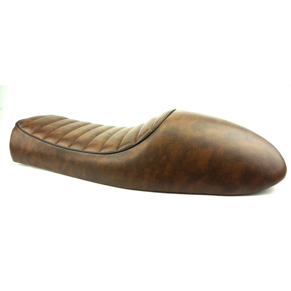 SAFFEN 62 см в длину винтажное универсальное седло горб Кафе Racer Seat Для Suzuki GS Yamaha SR400