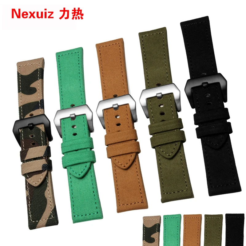 2016 New Arrival Watchbands Luxurious watch Sport men/women watch bracelet 24mm nylon straps for PAM Free shipping
2016 New Arrival Watchbands Luxurious watch Sport men/women watch bracelet 24mm nylon straps for PAM Free shipping