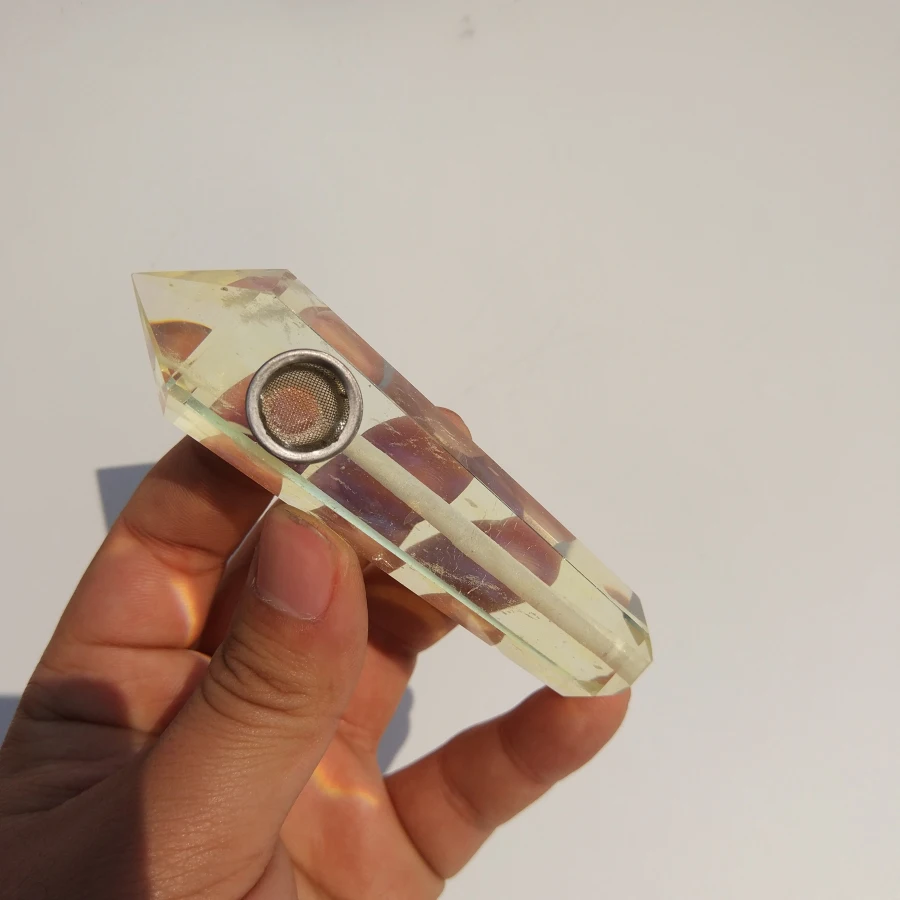 Drop Shipping wholesale Natural Citrine Melting Quartz Crystal Smoking Pipe+strainer quartz stone healing wand Free Shipping X25
Drop Shipping wholesale Natural Citrine Melting Quartz Crystal Smoking Pipe+strainer quartz stone healing wand Free Shipping X25