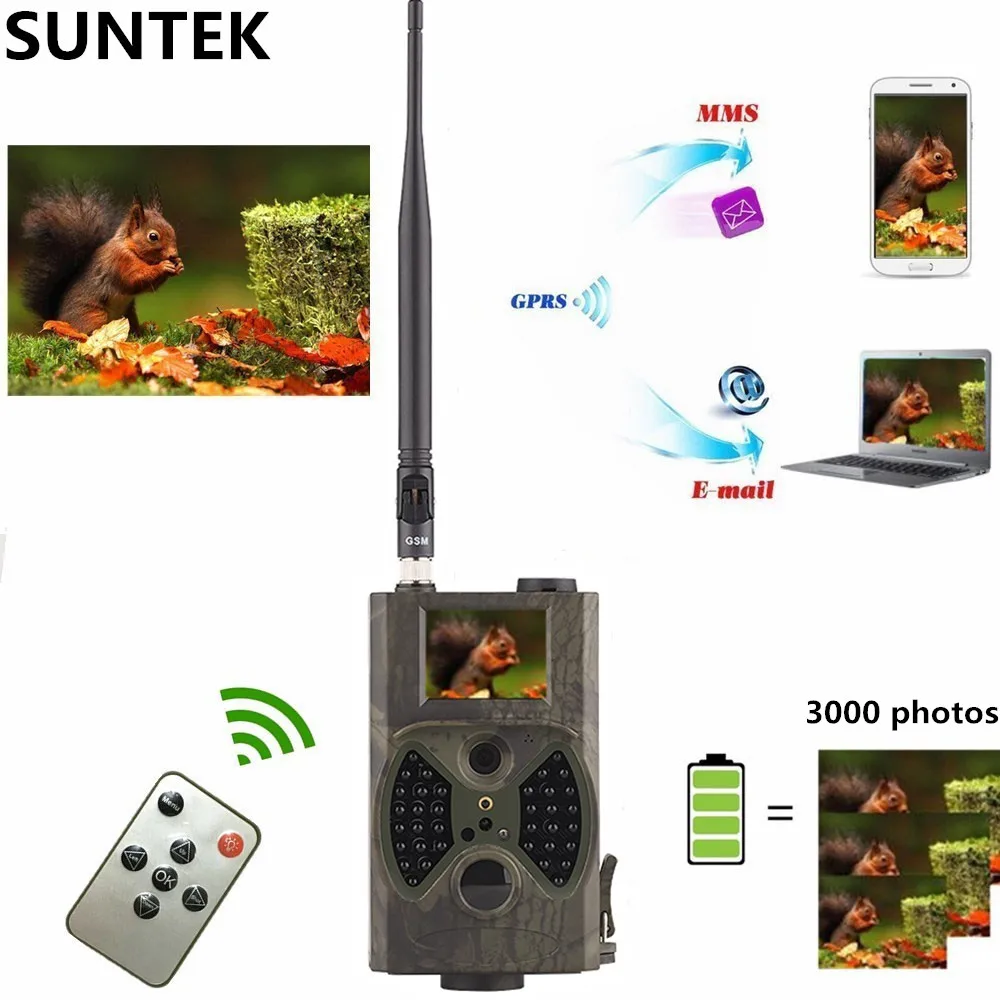 HC300M охотничья камера MMS GSM видеокамера фотоловушка Камера уличная GPRS ночное
