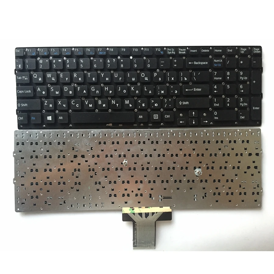 RU Black New FOR SONY PCG-61212T 71212T 61211 71311T EB18 EB27 VPC EB100C EB18EC EB1S1 EB200EC Laptop Keyboard Russian no frame
RU Black New FOR SONY PCG-61212T 71212T 61211 71311T EB18 EB27 VPC EB100C EB18EC EB1S1 EB200EC Laptop Keyboard Russian no frame