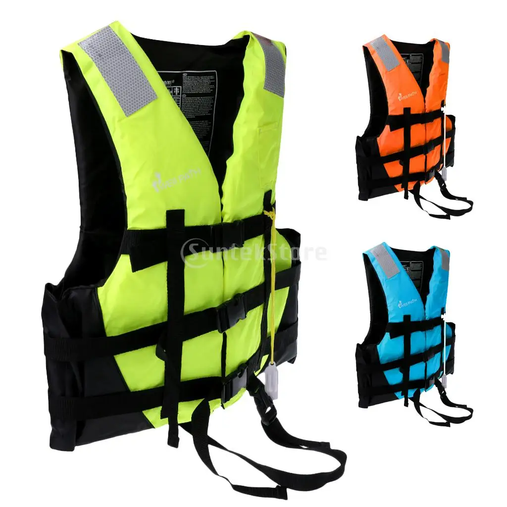 Universal Kids Adult Kayak Canoe Swimming Sailing Fishing Jet Ski Foam Vest Buoyancy Aid Flotation Device + Whistle
Universal Kids Adult Kayak Canoe Swimming Sailing Fishing Jet Ski Foam Vest Buoyancy Aid Flotation Device + Whistle