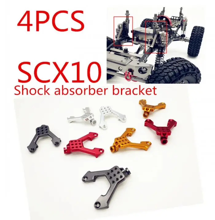 Кронштейн давления масла SCX10 кронштейн для амортизатора CNC для обработки до и после алюминия, 4 шт.
Кронштейн давления масла SCX10 кронштейн для амортизатора CNC для обработки до и после алюминия, 4 шт.