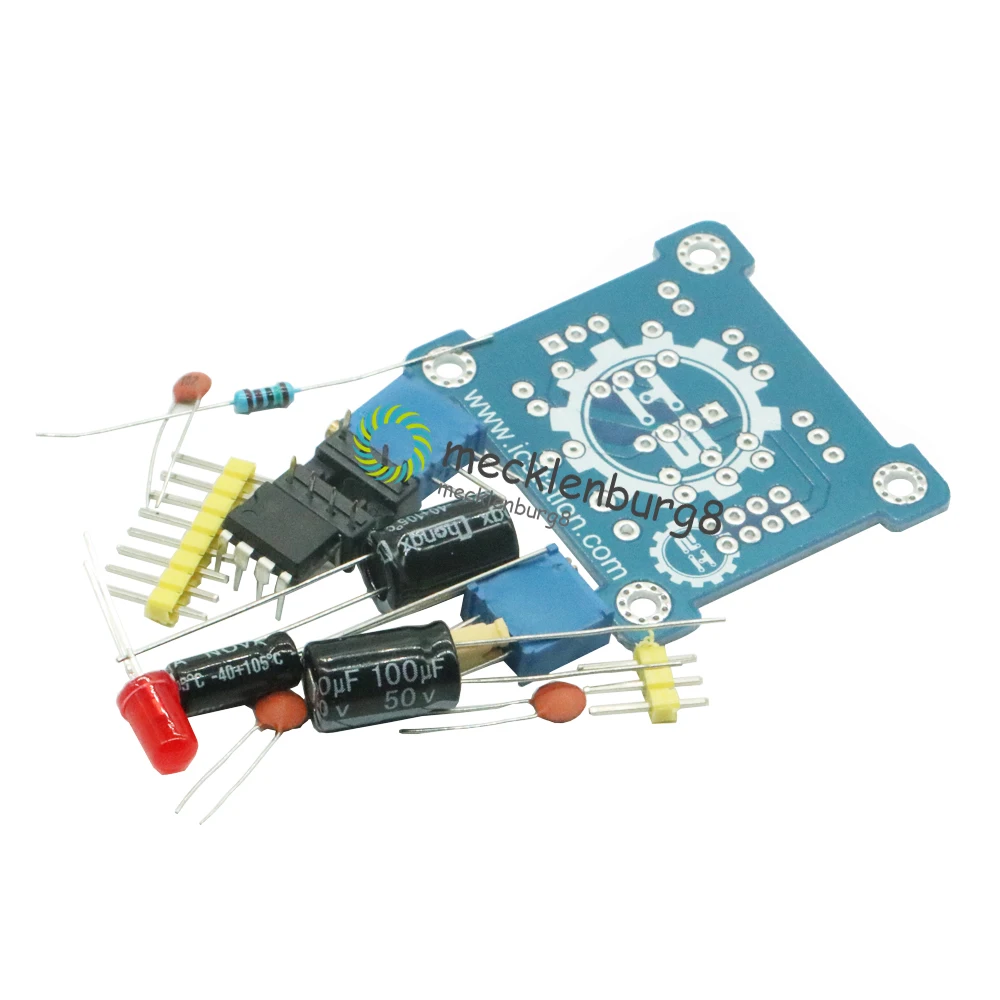 Adjustable NE555 Pulse Frequency Adjustable Module Duty Cycle Module Square Wave Signal Generator DIY Kit BOARD
Adjustable NE555 Pulse Frequency Adjustable Module Duty Cycle Module Square Wave Signal Generator DIY Kit BOARD
