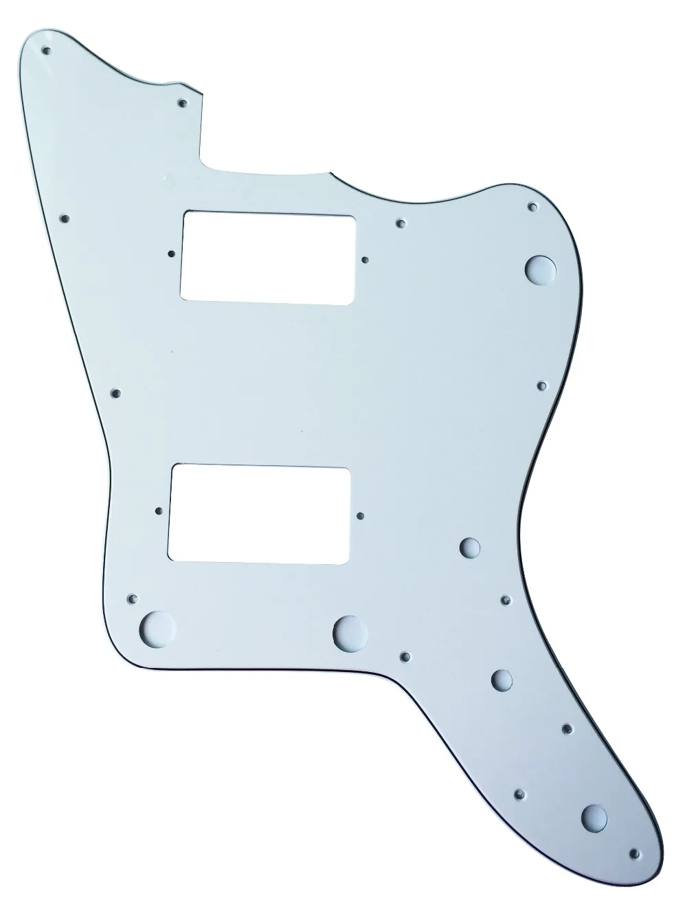 Pleroo Custom Guitar pickgaurd для ловли гитары Мите Jazzmaster с хамбакером PAF 3 слойный